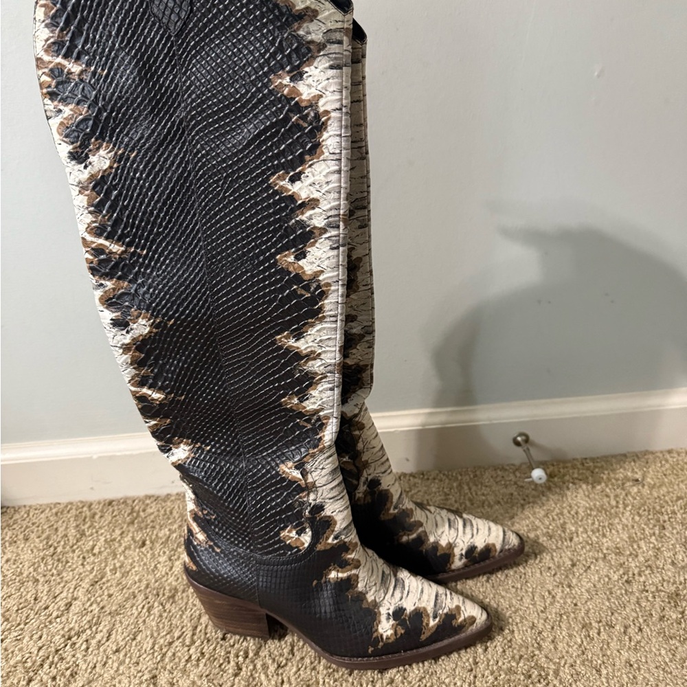 Unique Patterned Boots